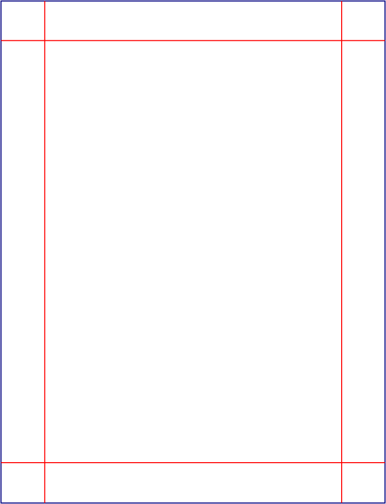 Flat artwork template for wrapped display prints, style E61803.
