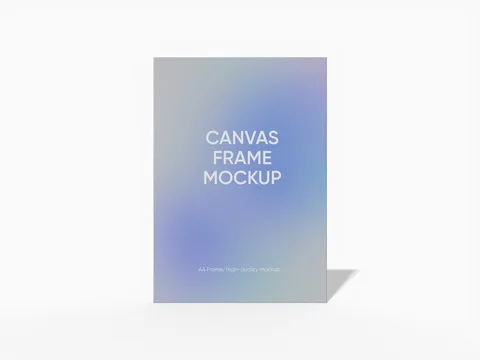 Reference view of A4 canvas wrap prints, style E61804.