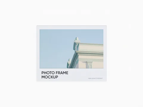 Reference view of photo prints with borders, style E61809.