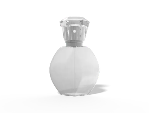 Reference view of shaped perfume bottles, style E61830.