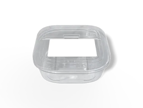 Reference view of plastic containers, style E61832.