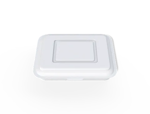 Reference view of plastic containers, style E61836.