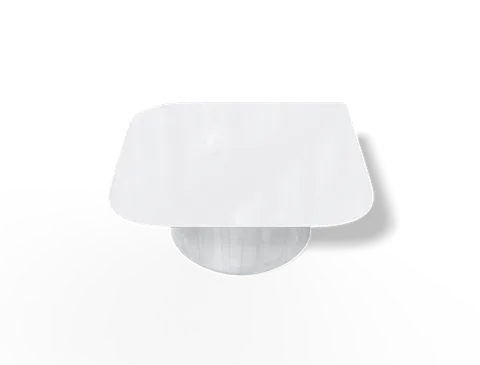 Reference view of portion pots with sealing lids, style E61844.