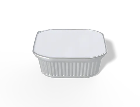Reference view of plastic food containers, style E61845.