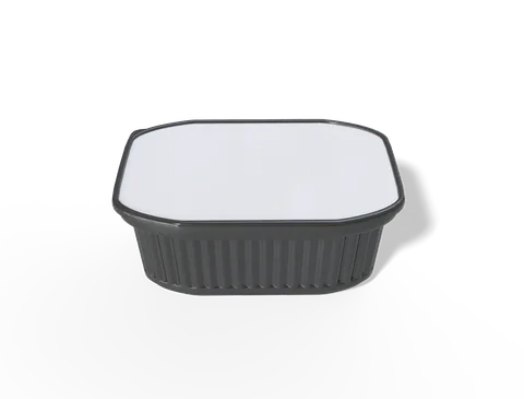 Reference view of plastic food containers, style E61846.