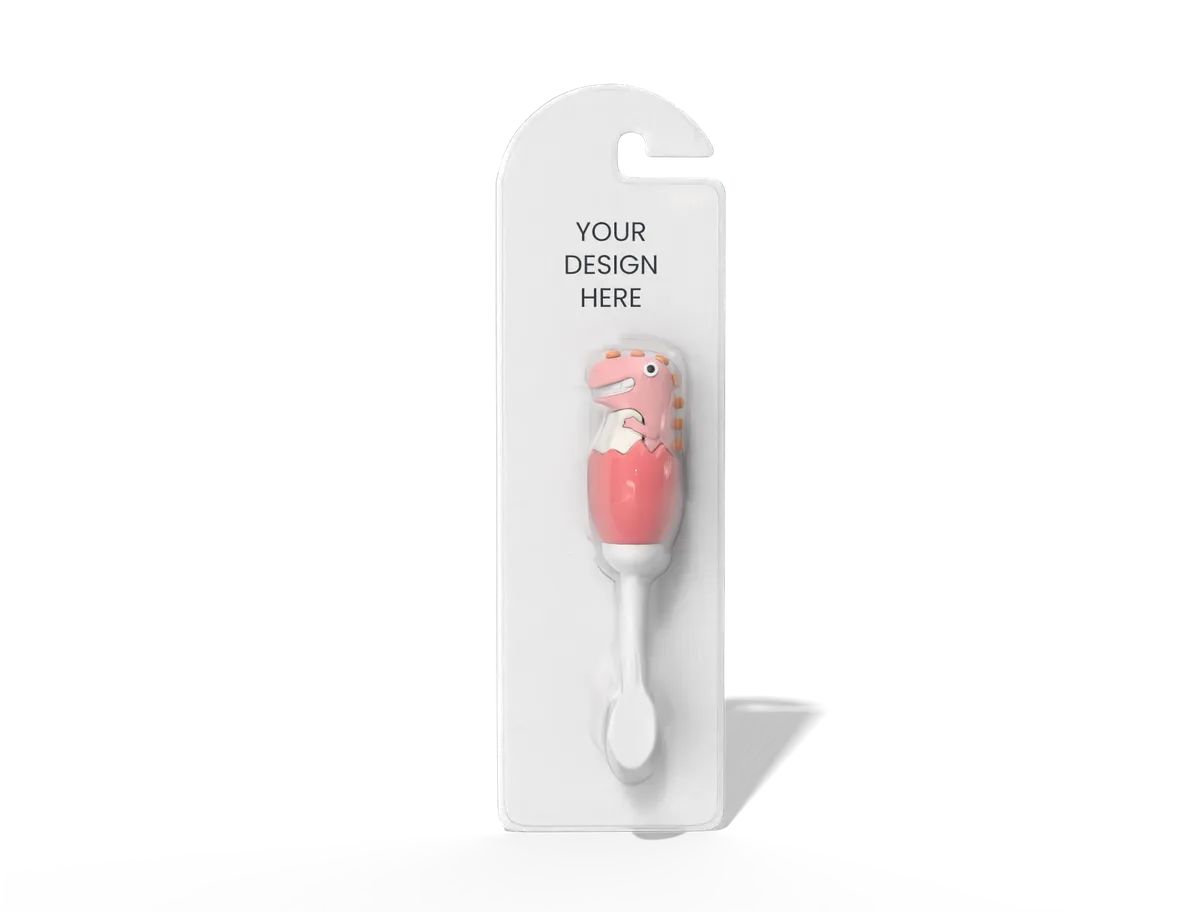 Reference view of toothbrush blister packaging, style E61859.