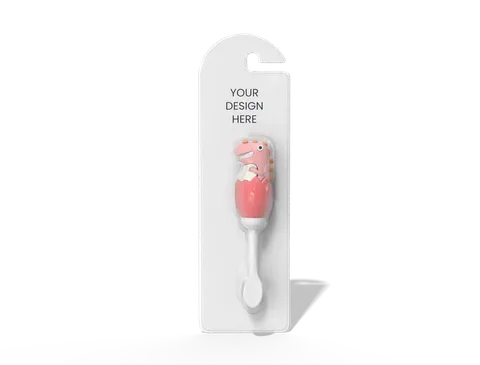 Reference view of toothbrush blister packaging, style E61859.