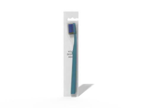 Reference view of toothbrush blister packaging, style E61860.
